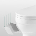 White Dual-Flush Elongated One-Piece Toilet for Adult